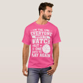 バレーボールおもしろい Tシャツ (正面フル)
