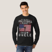 バレーボールお気に入りの選手が叔父を呼ぶ Tシャツ (正面フル)