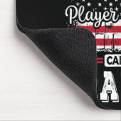 バレーボールお気に入りの選手が私をグランドと呼ぶ マウスパッド (コーナー)