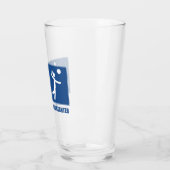 バレーボールが大切なのは仕事だ タンブラーグラス (左)