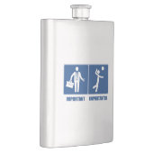 バレーボールが大切なのは仕事だ フラスク (右)