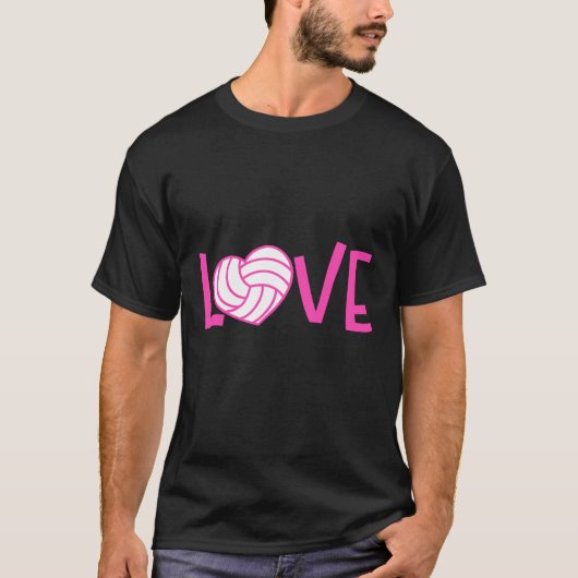 バレーボールが大好素晴らしき Tシャツ (正面)