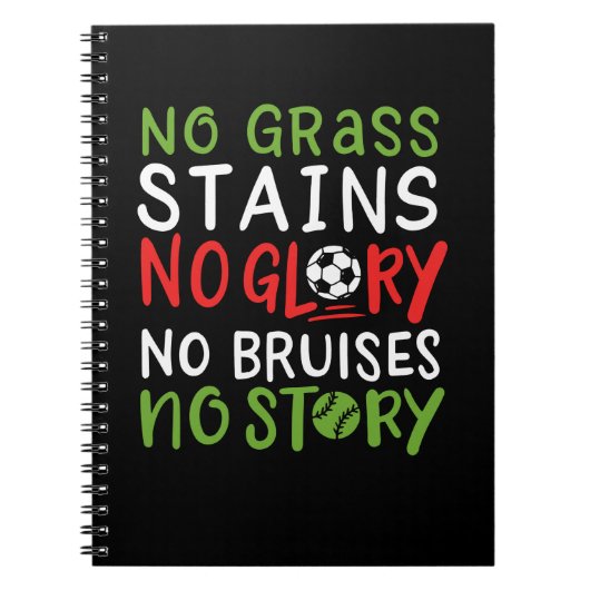 バレーボールことわざ ノートブック (正面)