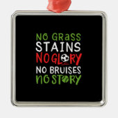 バレーボールことわざ メタルオーナメント (正面)