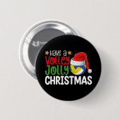 バレーボールすてきの休日を過ごす 缶バッジ (正面&裏面)