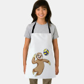 バレーボールでバレーボールの選手としてスロース エプロン (インサイチュ)