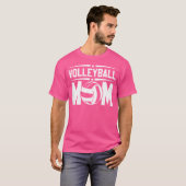 バレーボールのお母さん Tシャツ (正面フル)