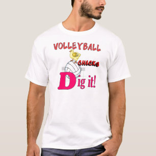 バレーボールのひよこの発掘IT.png Tシャツ