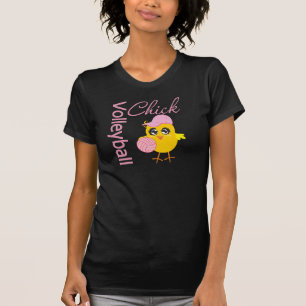 バレーボールのひよこ Tシャツ