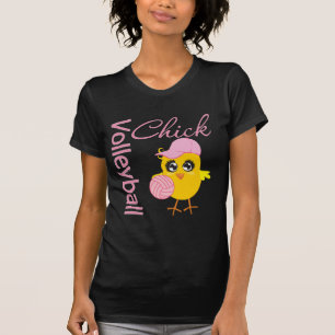 バレーボールのひよこ Tシャツ