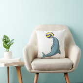 バレーボールのイルカ クッション (椅子)