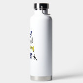 バレーボールのウォッチ ウォーターボトル (左面)