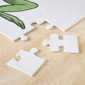 バレーボールのカエル ジグソーパズル (側面)