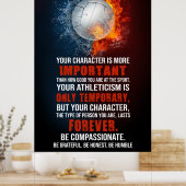 バレーボールのキャラクターが重要 ポスター (キッチン)