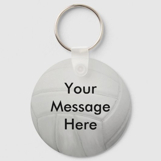 バレーボールのキーチェーン キーホルダー (正面)