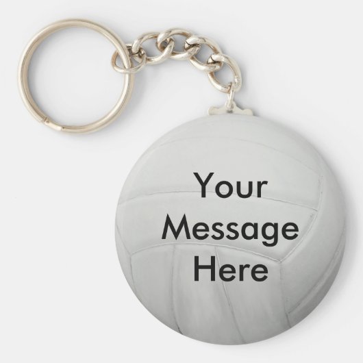 バレーボールのキーチェーン キーホルダー (正面)