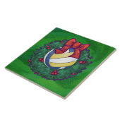 バレーボールのクリスマス タイル (側面)