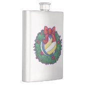 バレーボールのクリスマス フラスク (右)