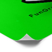 バレーボールのクリスマス ポスター (角)