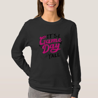 バレーボールのグラフィック女性と女の子バレーボールゲーム Tシャツ