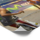 バレーボールのゲームポスター ポスター (角)