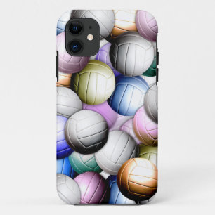 バレーボールのコラージュ iPhone 11 ケース