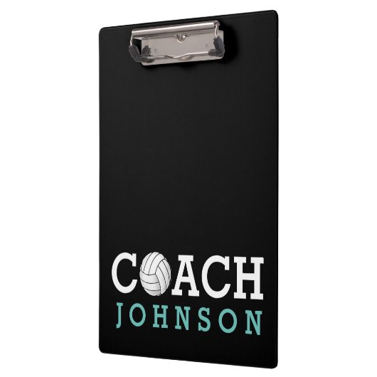 バレーボールのコーチの名前をカスタムする クリップボード (左)
