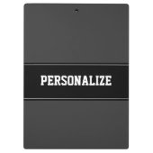 バレーボールのコーチクリップボード |モノグラパーソナライズされたム クリップボード (裏面)