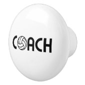 バレーボールのコーチ セラミックノブ (右)