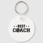 バレーボールのコーチ |チームスポーツのトレーニングのギフト キーホルダー (正面)