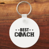 バレーボールのコーチ |チームスポーツのトレーニングのギフト キーホルダー (正面)