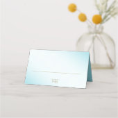 バレーボールのシーティングカード プレイスカード (正面)