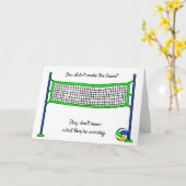 バレーボールのチームは作らなかった? カード (黄色い花)