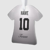 バレーボールのチーム オーナメント (正面)