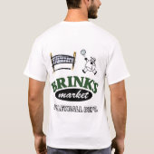 バレーボールのチーム Tシャツ (裏面)