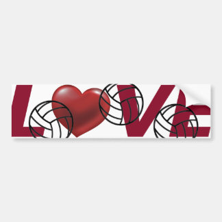 バレーボールのバンバー、アイスチェストとシクールステッカー バンパーステッカー