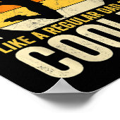 バレーボールのパパは、通常のパパのようにクールがFathe ポスター (角)