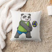 バレーボールのパンダ クッション (ブランケット)