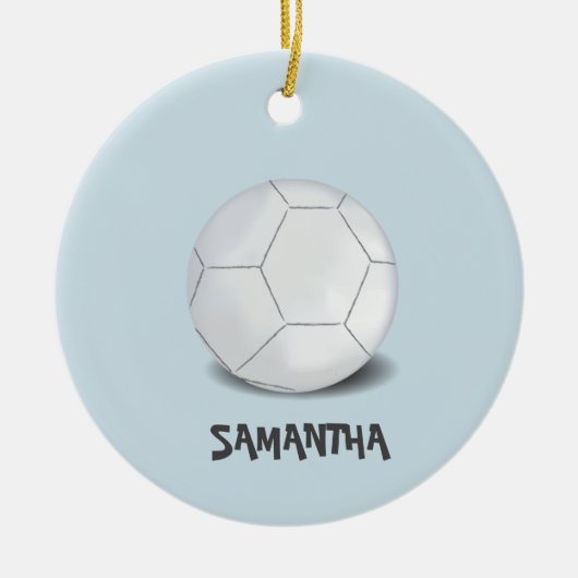 バレーボールのフォトオーナメント セラミックオーナメント (正面)