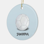 バレーボールのフォトオーナメント セラミックオーナメント (左)