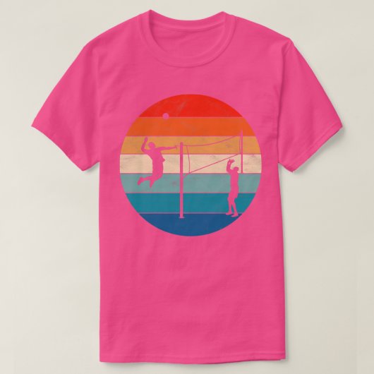 バレーボールのプレゼント Tシャツ (デザイン正面)