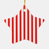 バレーボールのホリデーギフト セラミックオーナメント (裏面)