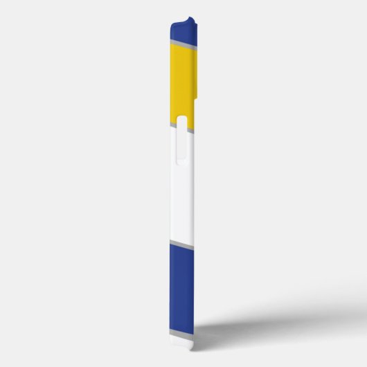 バレーボールのボールプレーヤー番号モノグラムスポーツ Case-Mate iPhoneケース (裏面 / 右)