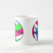 バレーボールのマグ コーヒーマグカップ (中央)