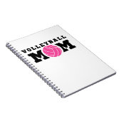 バレーボールのママ ノートブック (右側)