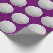 バレーボールのラッピング紙 ラッピングペーパー (角)