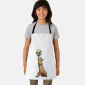 バレーボールのリス エプロン (インサイチュ)
