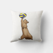 バレーボールのリス クッション (裏面)