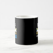 バレーボールの上級ママ教室ママ卒業ル コーヒーマグカップ (中央)