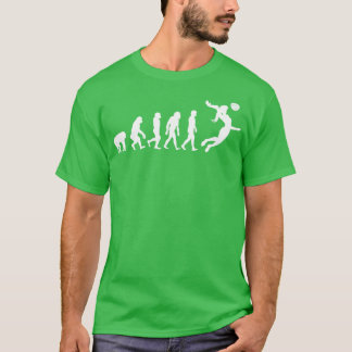 バレーボールの少女の進化 Tシャツ